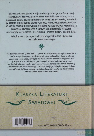 Zbrodnia i kara - Fiodor Dostojewski [KSIĄŻKA]