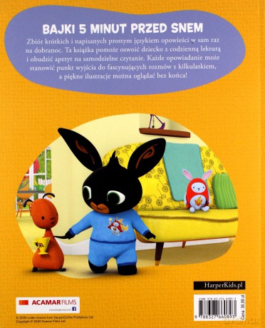 Książeczka Bing. Bajki 5 minut przed snem [KSIĄŻKA]