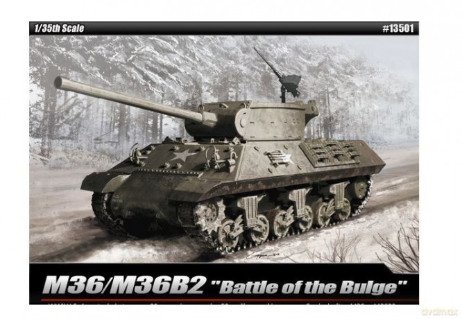 Model do sklejania M36B2 US Army Battle of Bulge