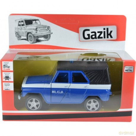 Pojazd z efektami świetlnymi Gazik