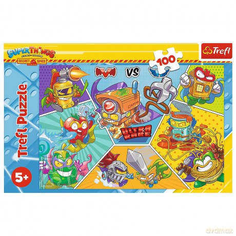 TREFL 100 el. Tajni szpiedzy w akcji Super Zings [PUZZLE]