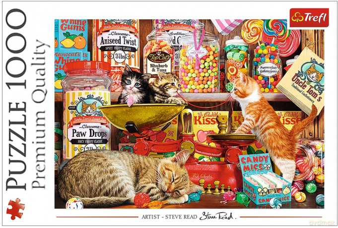 TREFL 1000 el. Kocie słodkości [PUZZLE]