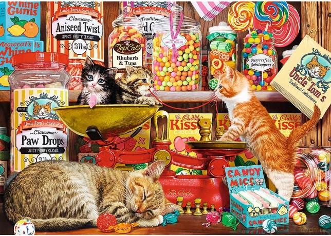 TREFL 1000 el. Kocie słodkości [PUZZLE]