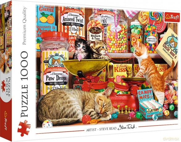 TREFL 1000 el. Kocie słodkości [PUZZLE]