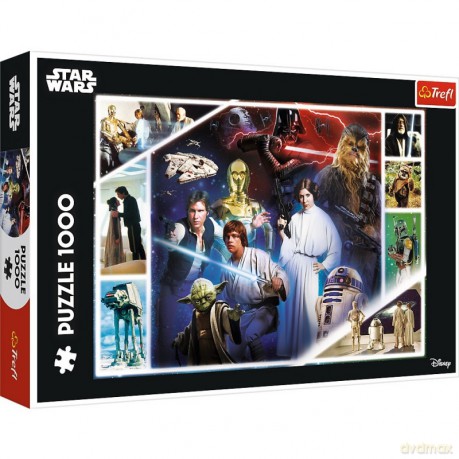 TREFL 1000 el. W odległej galaktyce Star Wars [PUZZLE]