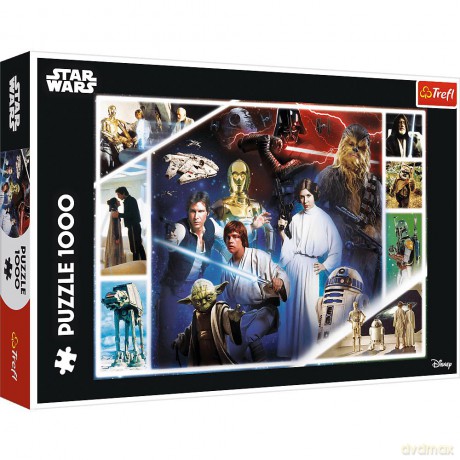 TREFL 1000 el. W odległej galaktyce Star Wars [PUZZLE]