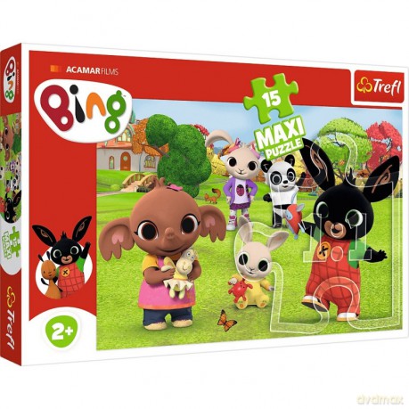 TREFL 15 el. Maxi Bing z przyjaciółmi [PUZZLE]