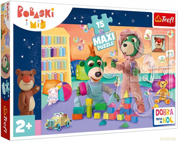 TREFL 15 el. Maxi Wesoły świat bobasków Trefliki [PUZZLE]