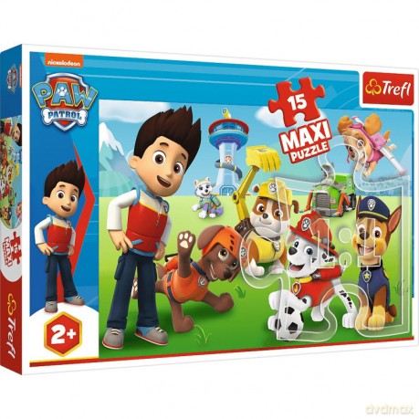 TREFL 15 el. Maxi Zabawny Psi Patrol [PUZZLE]