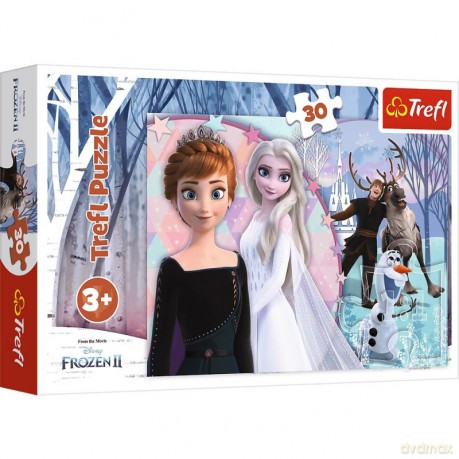 TREFL 30 el. Magiczna Kraina Lodu Frozen 2 [PUZZLE]
