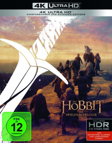 Hobbit Trylogia [BOX] [6xBlu-Ray 4K]
