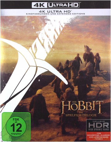 Hobbit Trylogia [BOX] [6xBlu-Ray 4K]