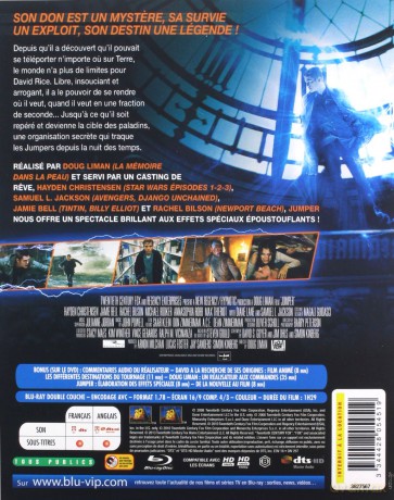 Jumper  [Blu-Ray 3D]+[Blu-Ray]+[DVD]
