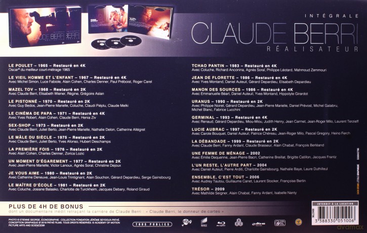 Claude Berri Collection [Blu-Ray]