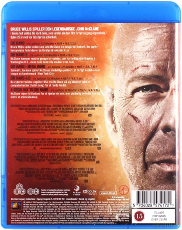 Die Hard Legacy Collection (Szklana Pułapka 1-5) [BOX] [5xBlu-Ray]