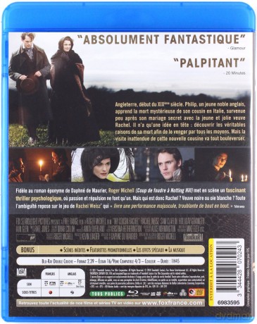 My Cousin Rachel (Moja kuzynka Rachela) [Blu-Ray]