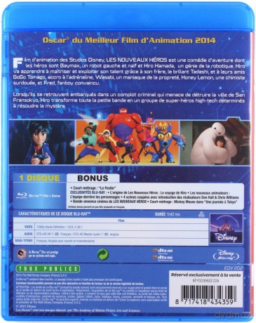 Big Hero 6 (Wielka Szóstka) [Blu-Ray]