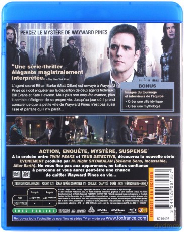 Wayward Pines Season 1 (Miasteczko Wayward Pines) [2xBlu-Ray]