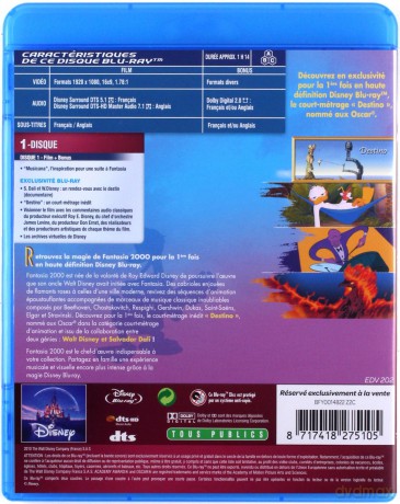 Fantasia 2000 (Fantazja 2000) Blu-Ray]
