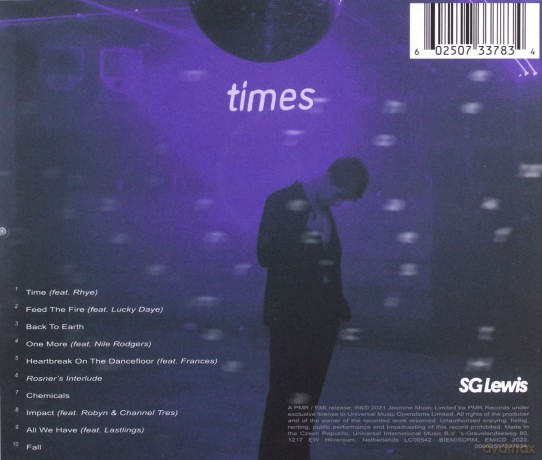 Sg Lewis: Times [CD]