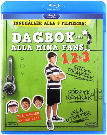 Diary of a Wimpy Kid 1-3 (Dziennik cwaniaczka 1-3) [3xBlu-Ray]