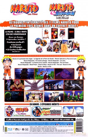 Naruto / Naruto: Shippuden Collection 11 Movies (Limited) [11xBlu-Ray]
