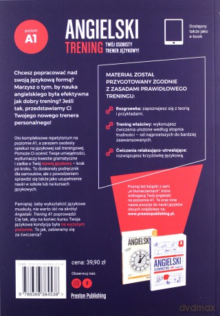 Angielski. Trening A1 - Maria Lekszycka [KSIĄŻKA]