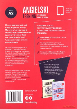 Angielski. Trening A2 - Maria Lekszycka [KSIĄŻKA]