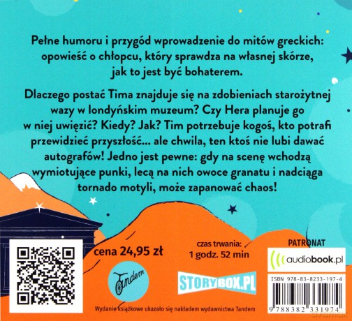 Apollo i tajemnicza wiadomość! Superbohater z antyku (Tom 5) - Stella Tarakson [AUDIOBOOK]