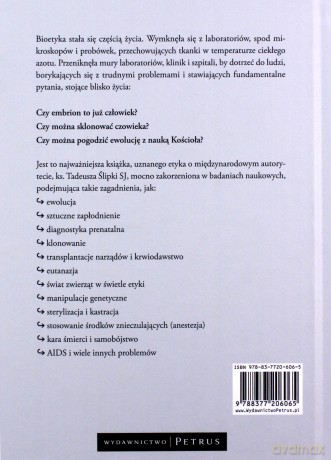 Bioetyka. Najważniejsze problemy - Tadeusz Ślipko [KSIĄŻKA]
