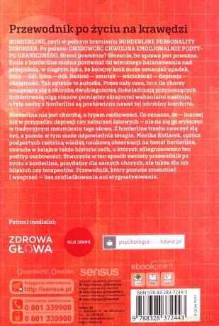 Borderline, czyli jedną nogą nad przepaścią - Monika Kotlarek [KSIĄŻKA]