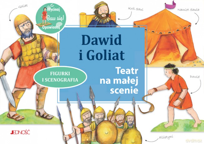 Dawid i Goliat. Teatr na małej scenie. Figurki i scenografia [KSIĄŻKA]