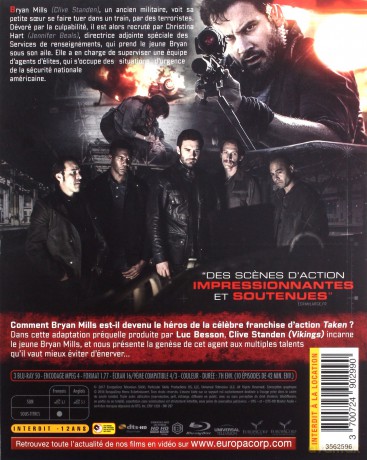 Taken Season 1 (Uprowadzona) [3xBlu-Ray]