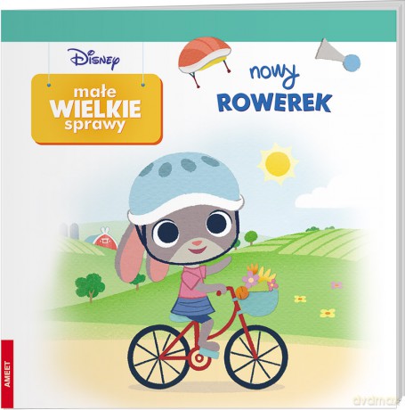Disney Małe wielkie sprawy Nowy rowerek GRO-9107 [KSIĄŻKA]