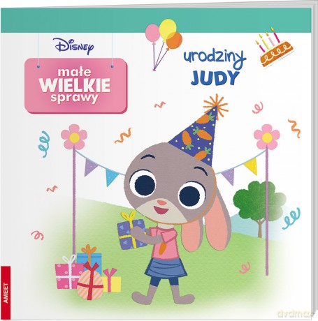 Disney Małe wielkie sprawy Urodziny Judy GRO-9108 [KSIĄŻKA]