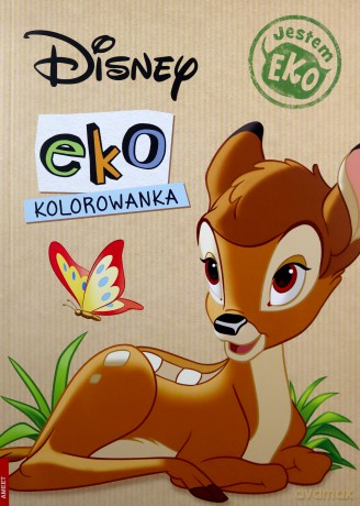 Ekokolorowanka Disney classics EKO-9104 [KSIĄŻKA]