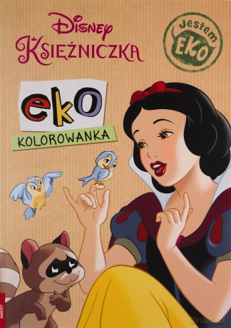 Ekokolorowanka Disney księżniczka EKO-9106 [KSIĄŻKA]
