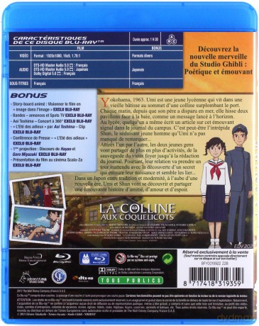 From Up on Poppy Hill (Makowe wzgórze) [Blu-Ray]