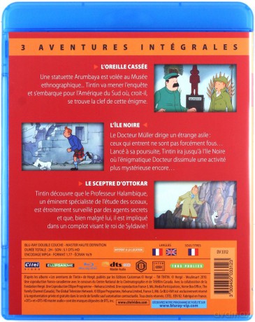The Adventures of Tintin vol. 2 (Przygody Tintina) [Blu-RAy]+[DVD]