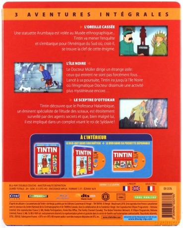 The Adventures of Tintin vol. 2 (Przygody Tintina) [Blu-RAy]+[DVD]