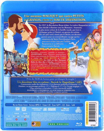 Anastasia (Anastazja) [Blu-Ray]+[DVD]