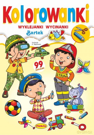 Kolorowanki. Bartek - Ernest Błędowski [KSIĄŻKA]