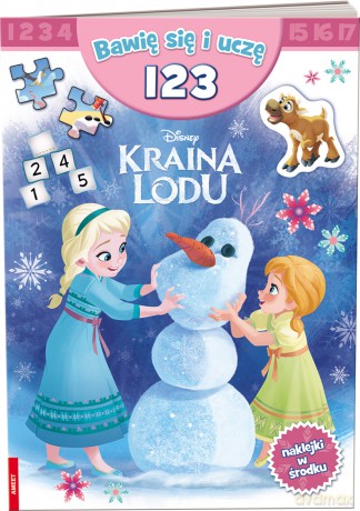 Kraina lodu Bawię się i uczę 123 FUN-9102 [KSIĄŻKA]