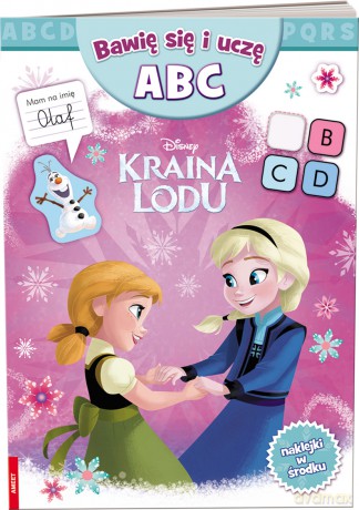 Kraina lodu Bawię się i uczę ABC FUN-9101 [KSIĄŻKA]