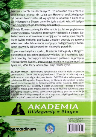 Lecznicza moc natury według Hildegardy z Bingen - Elżbieta Ruman [KSIĄŻKA]