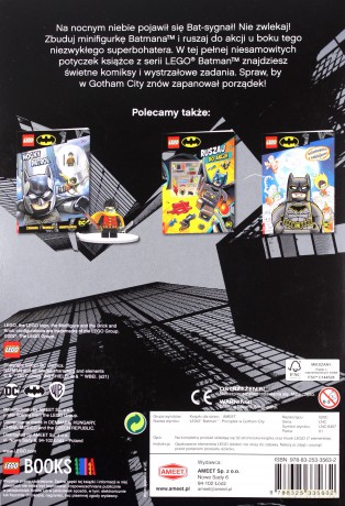 Lego Batman Porządek w Gotham city LNC-6457 [KSIĄŻKA]