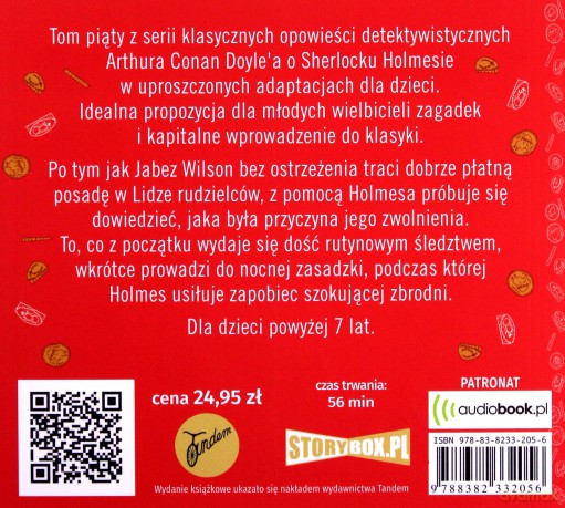 Liga rudzielców. Sherlock Holmes (Tom 5) - Arthur Conan Doyle [AUDIOBOOK]