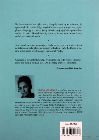 Liście na wietrze. Wspomnienia dziewczynki deportowanej na Wschód 1940-1946 - Felicja Konarska [KSIĄŻKA]