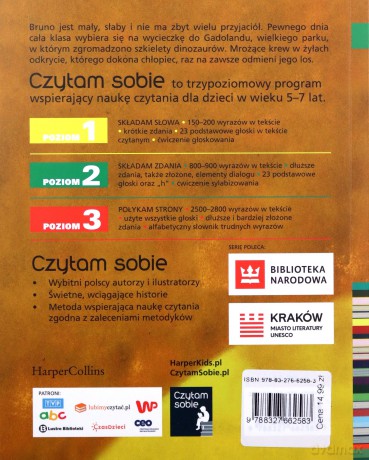Oko w oko z diplodokiem. Czytam sobie. Poziom 2 - Joanna Jagiełło [KSIĄŻKA]