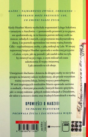 Opowieści o nadziei - Heather Morris [KSIĄŻKA]